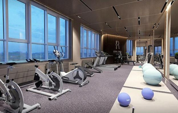 Royal Tower Residence Big Vip Apartment In Center Floor 27 Kiev Bagian luar foto